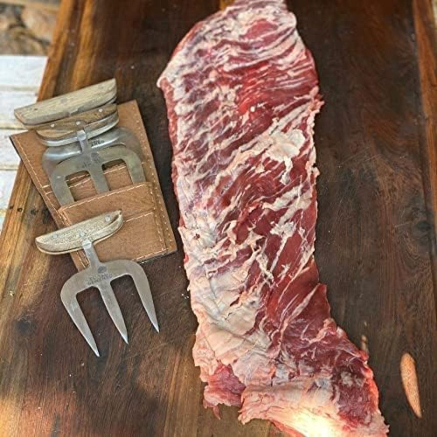 BBQ Bear Claw Set Handcrafted - Wood Handle