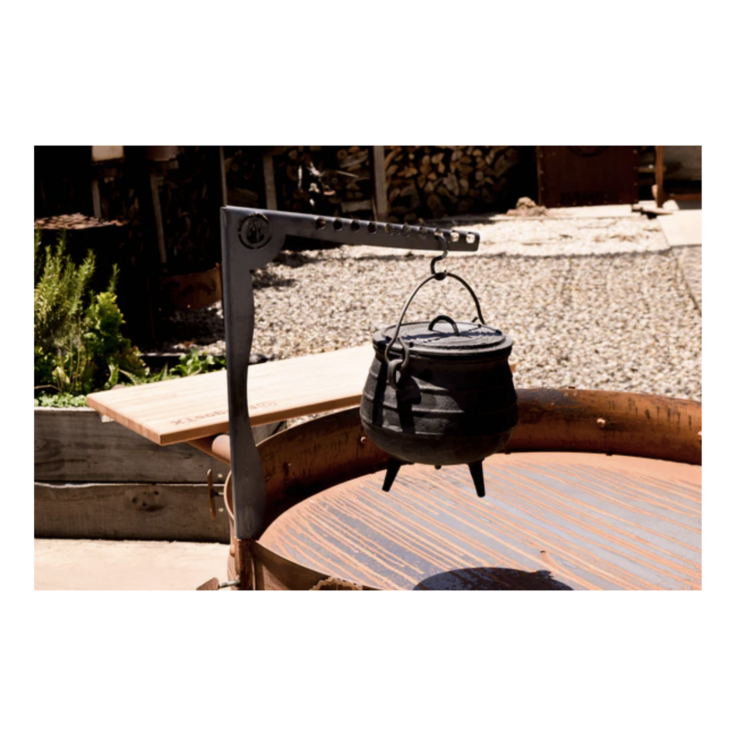 Fogues TX Support Bracket For Oval Cage & Cauldron