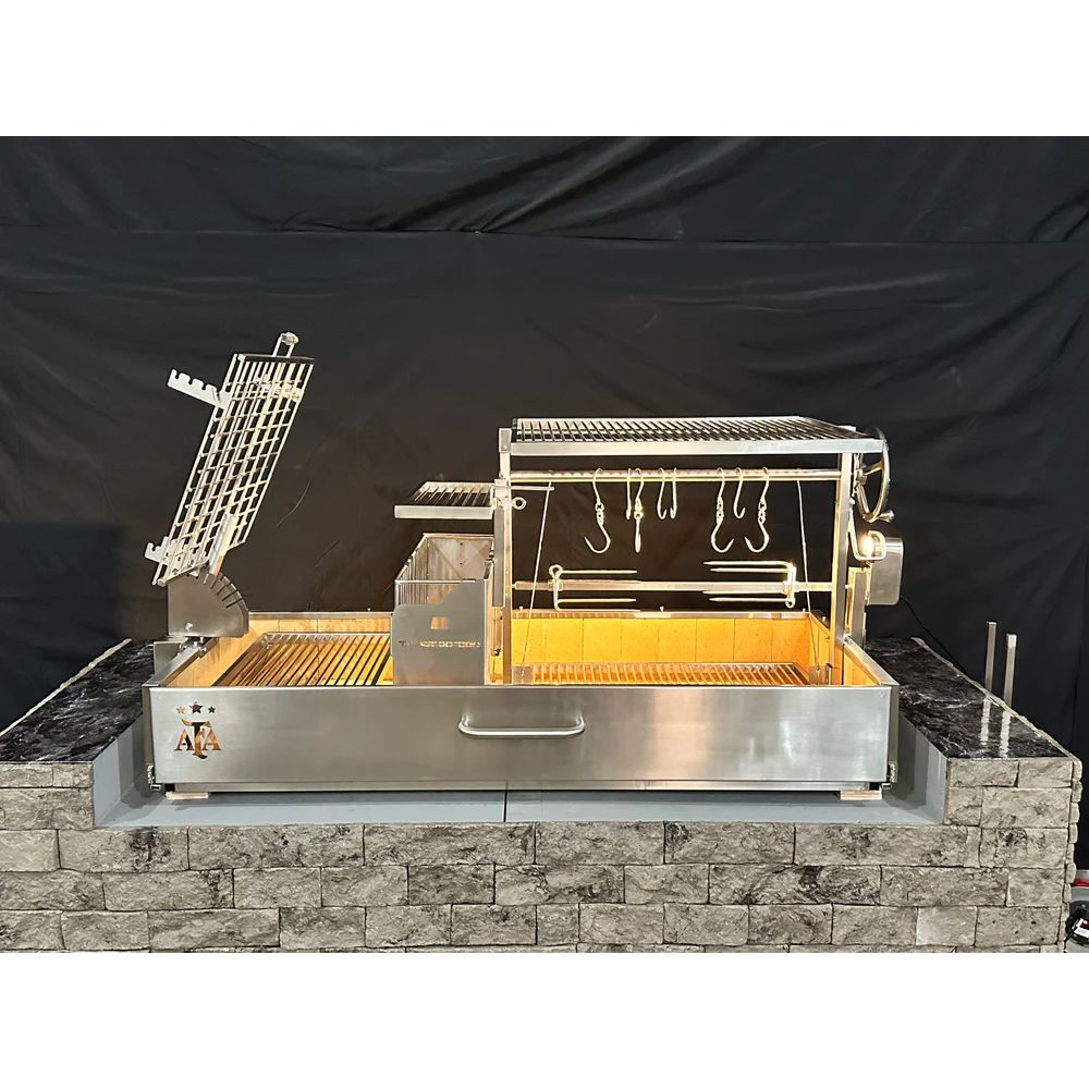 Tagwood BBQ50SS-PRO BBQ Stainless Steel Rotisserie Kit (accessory)