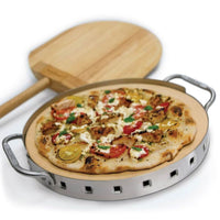 Broil King 69816 Stainless Steel Imperial Pizza Stone Grill Set
