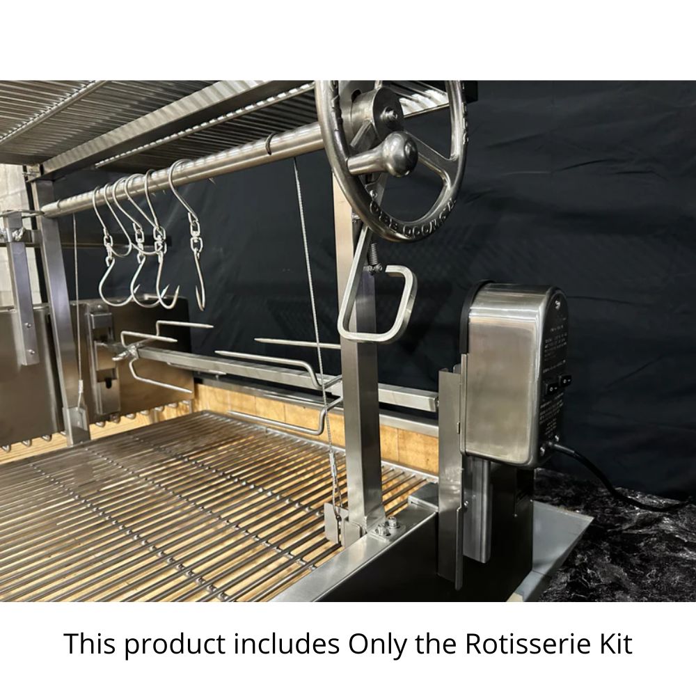 Tagwood BBQ50SS-PRO BBQ Stainless Steel Rotisserie Kit (accessory)