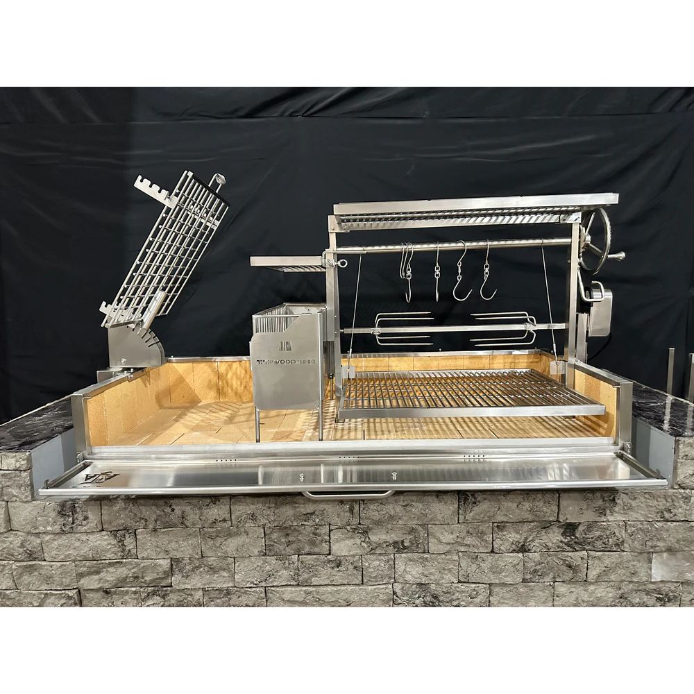 Tagwood BBQ50SS-PRO BBQ Stainless Steel Rotisserie Kit (accessory)