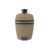 BSTRD Pro Large Solo Desert Sand Built-In Kamado Charcoal Grill