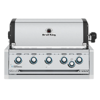 Broil King 38 Inch Imperial S570 5-Burner Built-In Gas Grill With Rotisserie