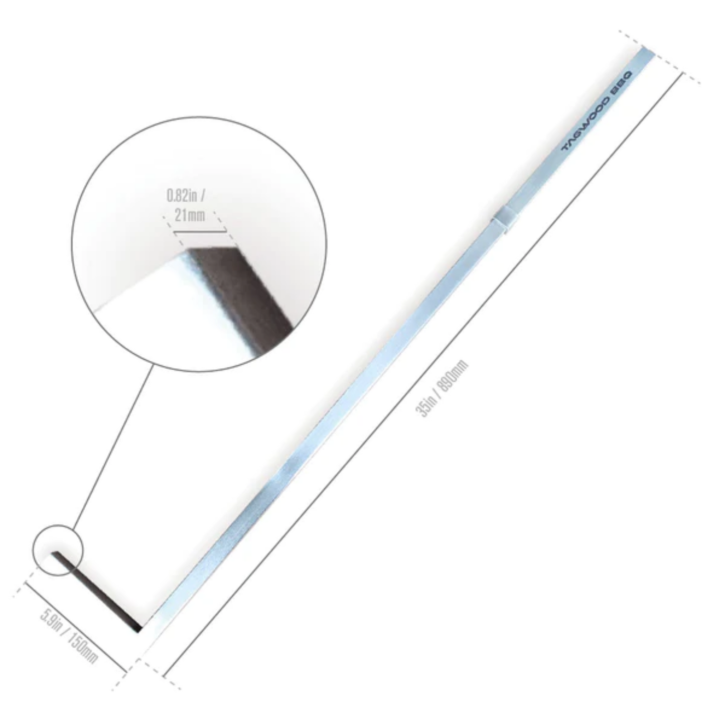 Tagwood BBQ11SS BBQ Shovel & Coal Rake