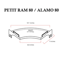Fogues TX Griddle for Open Fire Grill