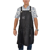Grillnovations Grey Apron with Magnet & Bottle Opener