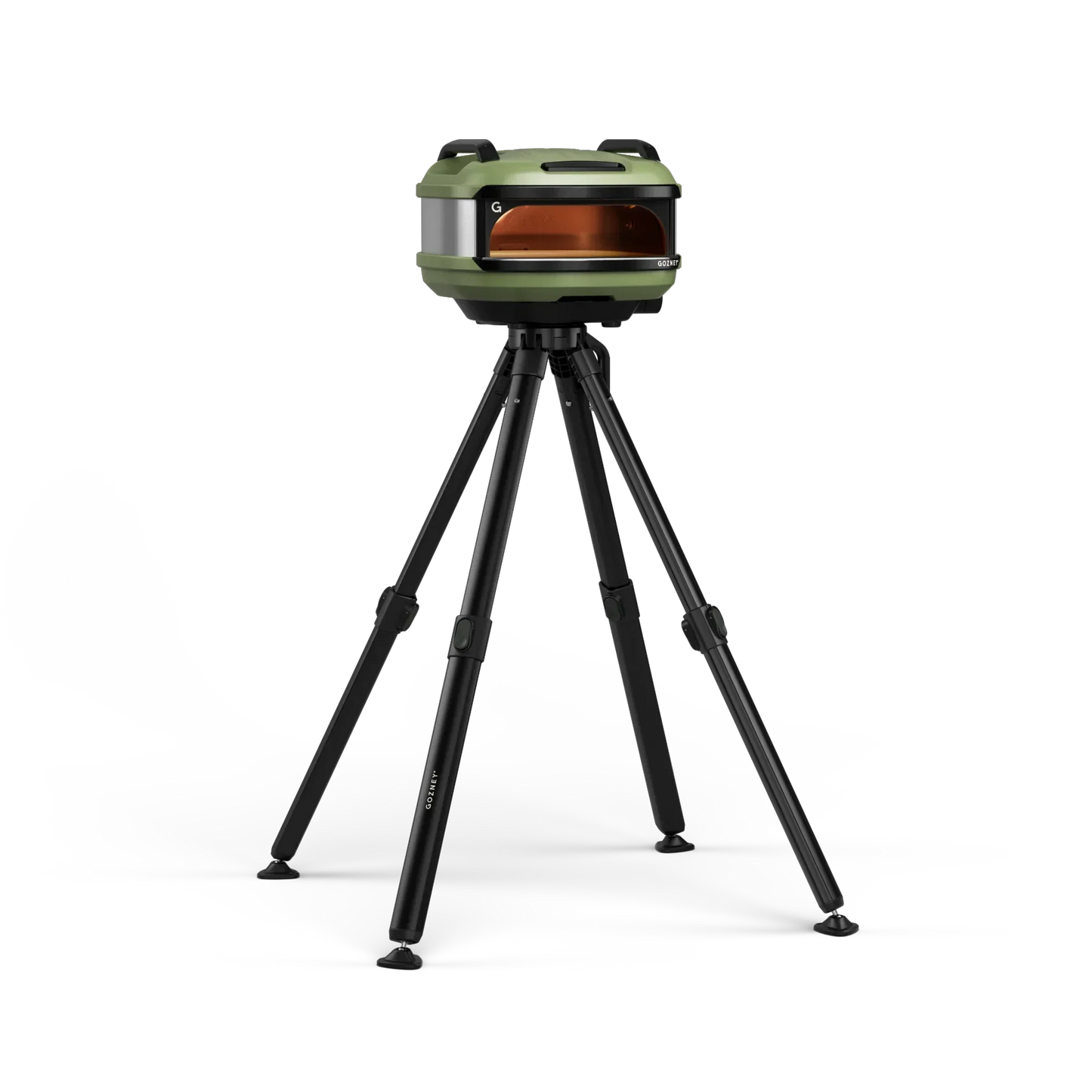 Gozney Tread Olive Portable Propane Gas Pizza Oven w/ Stand Bundle