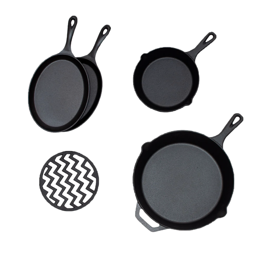 Keveri Sizzling Cast Iron Pack