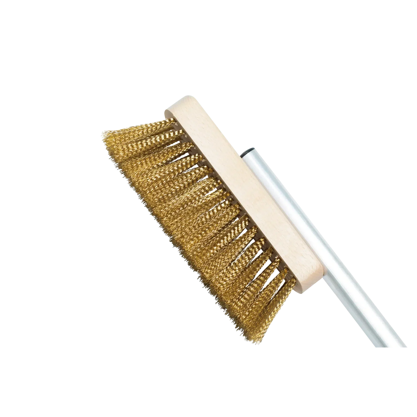 Bull 69570 Short Handled Brass Pizza Oven Brush