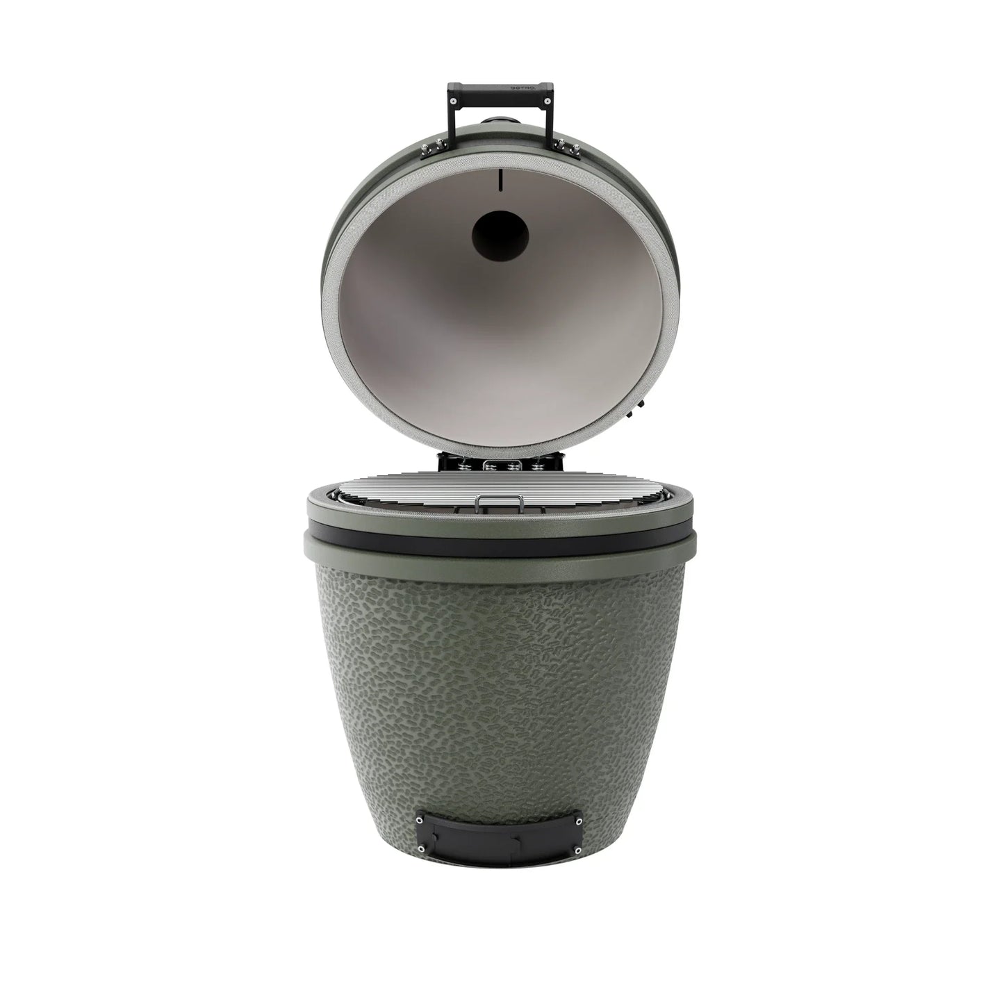 BSTRD Core Large Solo Alpine Green Built-In Kamado Charcoal Grill