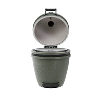 BSTRD Core Large Solo Alpine Green Built-In Kamado Charcoal Grill