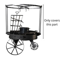 Tromen Exact Fit Cover for Duomo Fire Pit - Duomo with Cage