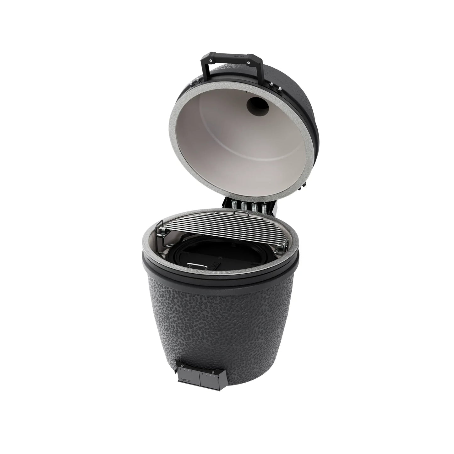 BSTRD Pro Large Solo Graphite Built-In Kamado Charcoal Grill