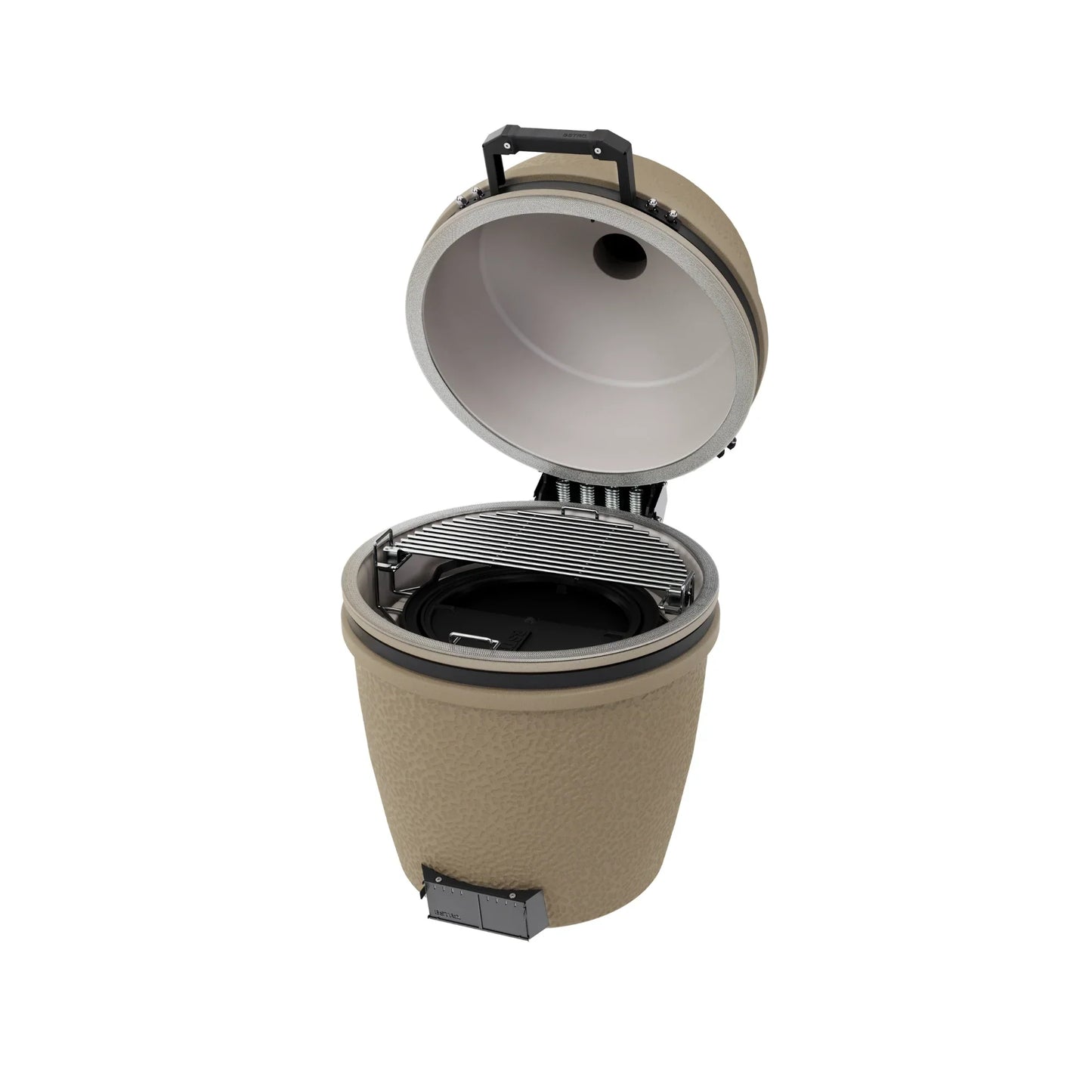 BSTRD Pro Large Solo Desert Sand Built-In Kamado Charcoal Grill