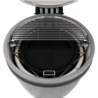 BSTRD Pro Large Solo Alpine Green Built-In Kamado Charcoal Grill
