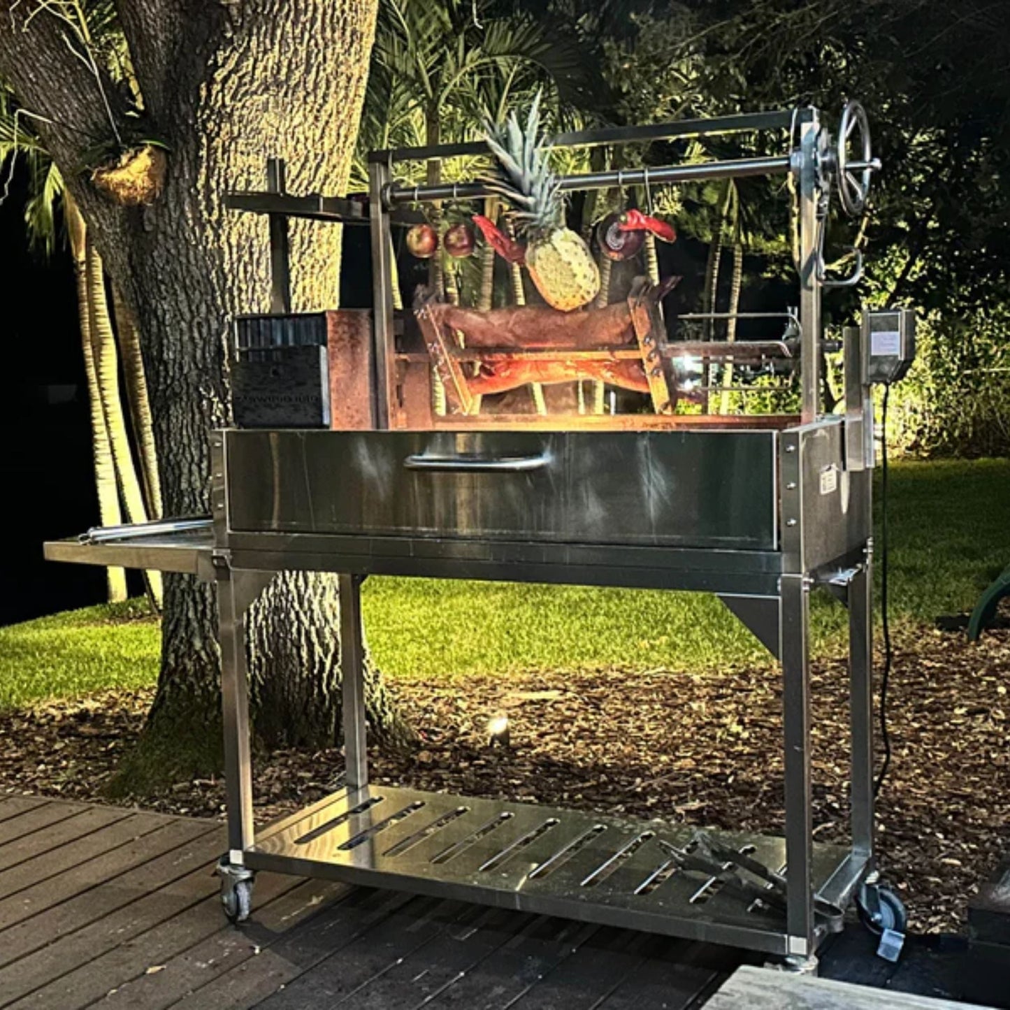Tagwood BBQ50SS BBQ Stainless Steel Rotisserie Kit