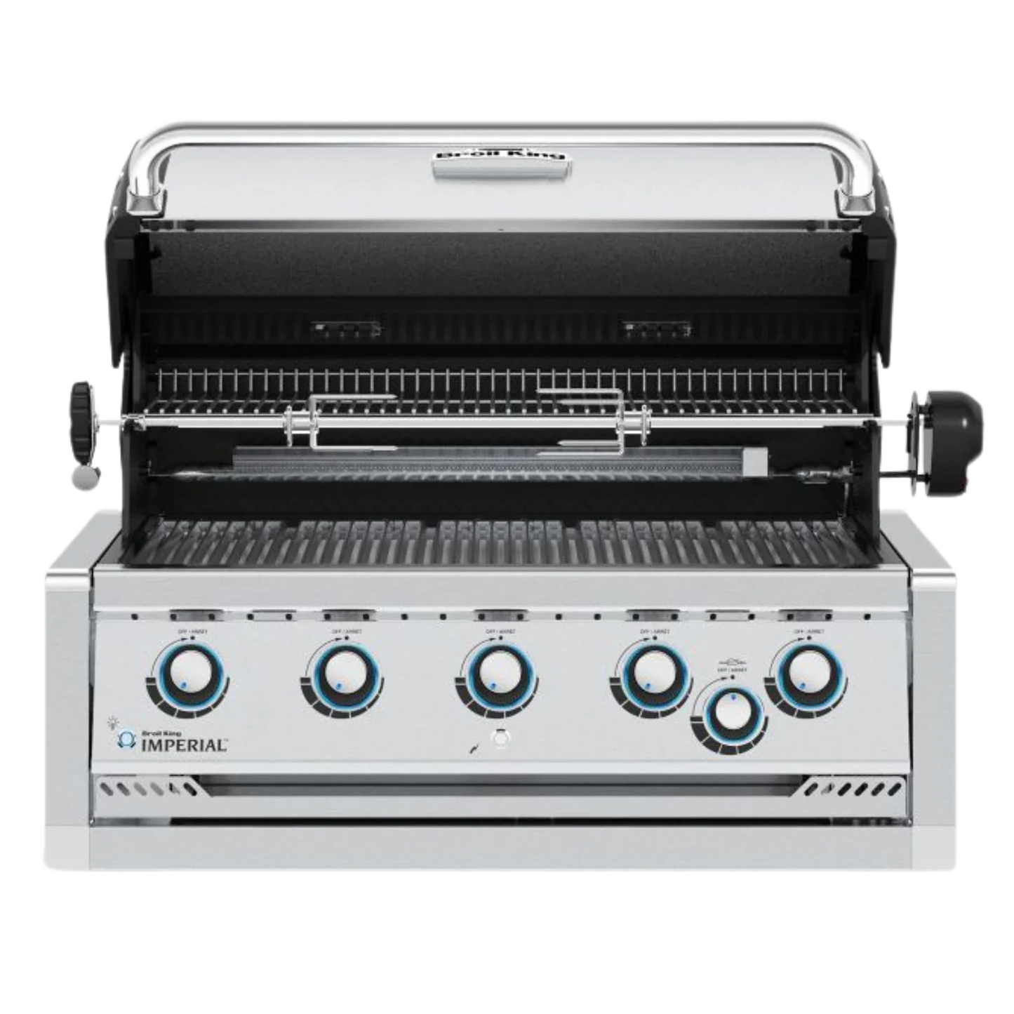 Broil King 38 Inch Imperial S570 5-Burner Built-In Gas Grill With Rotisserie