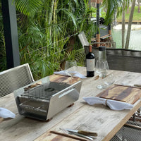 Tagwood BBQ07SS Stainless Steel Table Top Warming Brazier