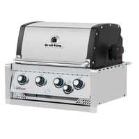 Broil King Imperial S470 4-Burner Built-In Gas Grill With Rotisserie